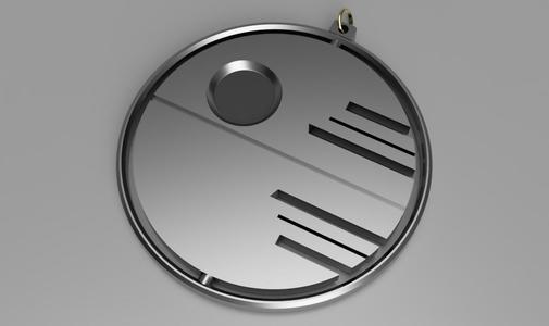 Star Wars spinny death star key ring