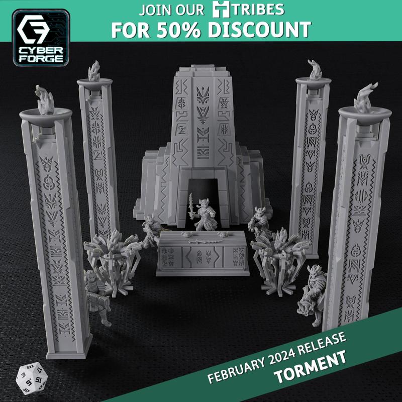 Cyber Forge Five Parsecs From Home Terrain