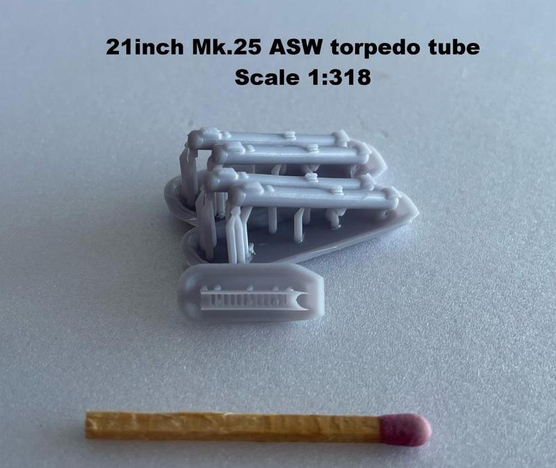 21inch Mk.25 ASW torpedo tube – US Navy