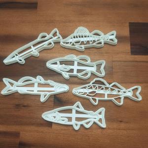 Fish cookie cutters