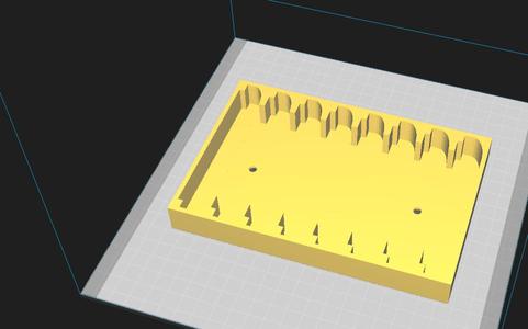 Sega Genesis cartridge holder x8