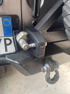 Jeep Smittybilt Handle Security Clamp