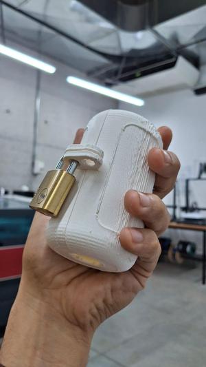 Plug Lock with Hinge