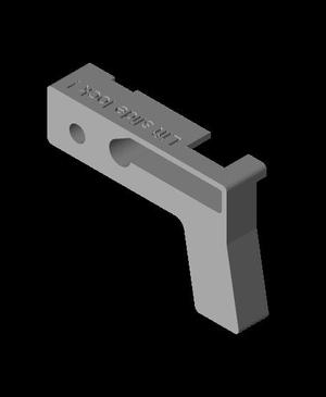 Walther PDP F bench block .stl