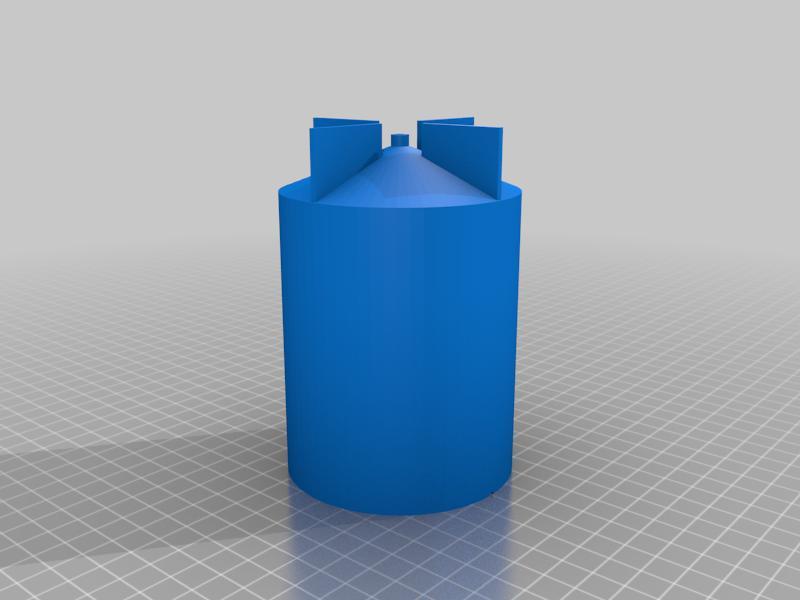 Wax mold for pillar candle 80mm