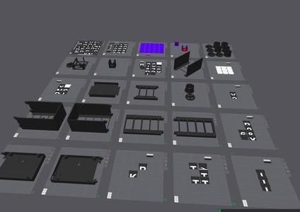 Everything I used to make my splitflap