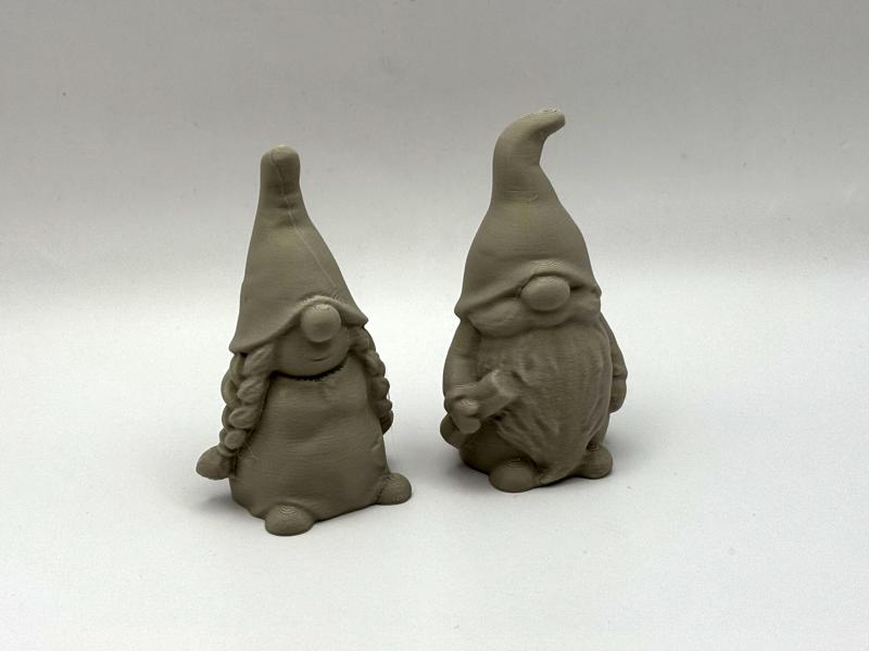Adorable Christmas Gnomes Couple