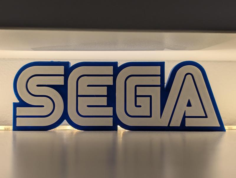 SEGA Logo stand