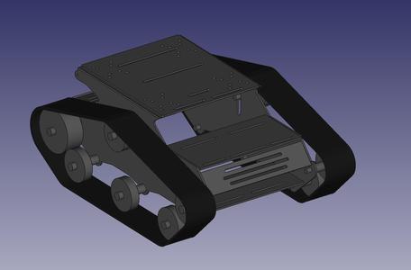 YP-100 Robot Tank Chassis