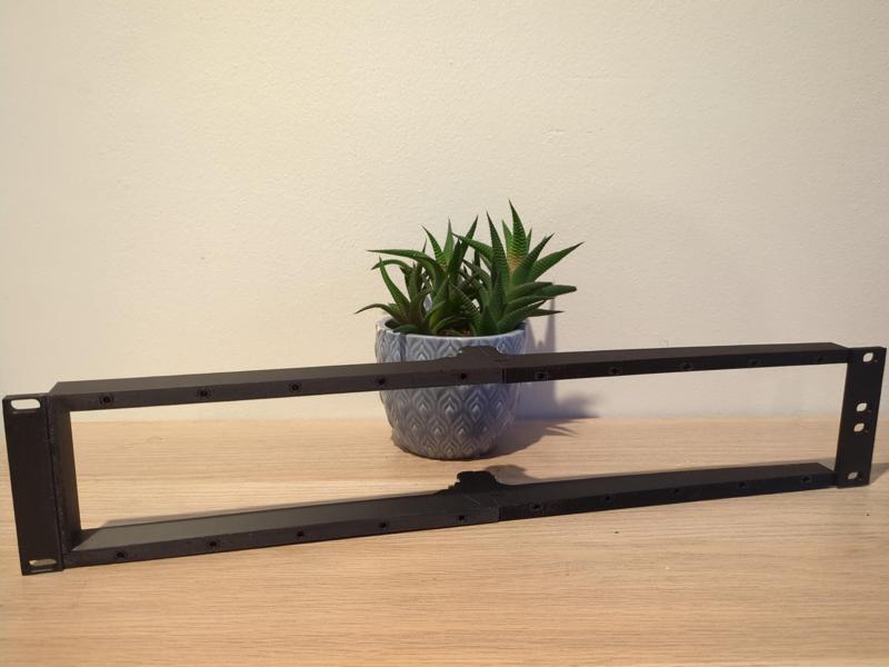 19" DAP 2U Rack Panel (Modular Racking System)