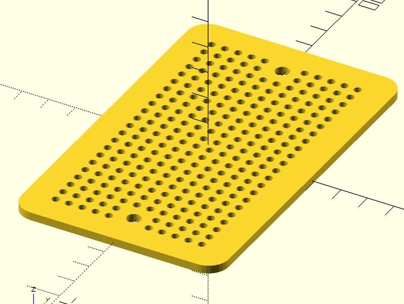 Zulkit 5.9 x 3.9 x 2.8 inch Enclosure Interior Mounting Plate