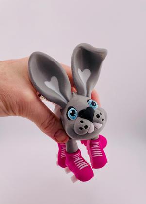 Bunny Roller Skate Flexi