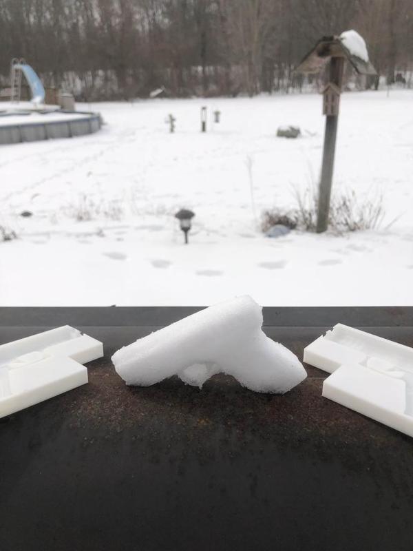 Gun SnowBall Mold