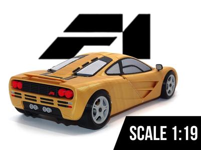McLaren F1 Multi-Part Print + Full AMS