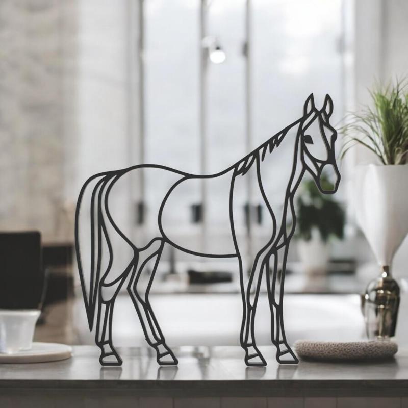 Horse Line Art - Desktop Line Art