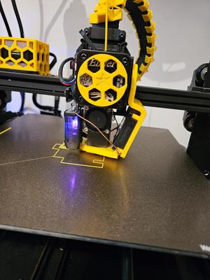 Ender 3 vent rings and mounts