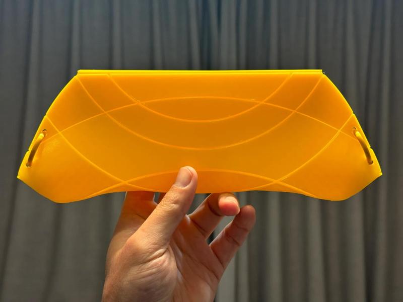 Integrated "Yuanbao" Handbag