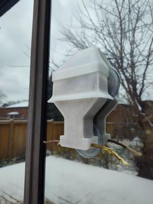 Window Glass-Attached Bird Feeder