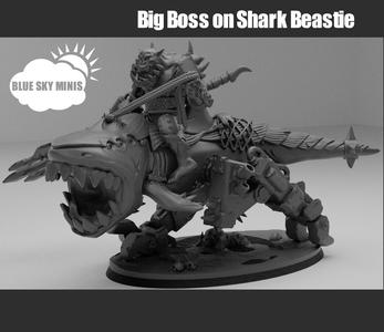 Big Boss on Shark Beastie