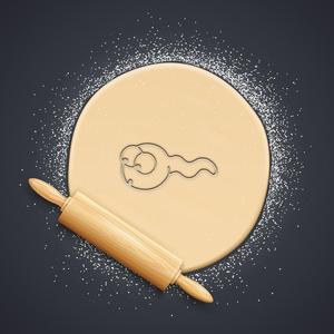 Sperm Cookie Cutter, Biscuit Cutter