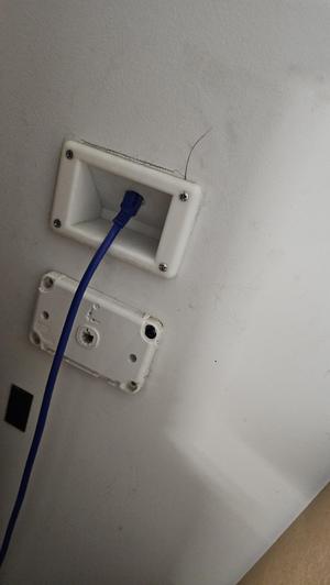 Ethernet Inset Wall Plate