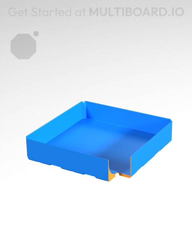 3x3x0.75 - Curved Bin - Multibin Insert