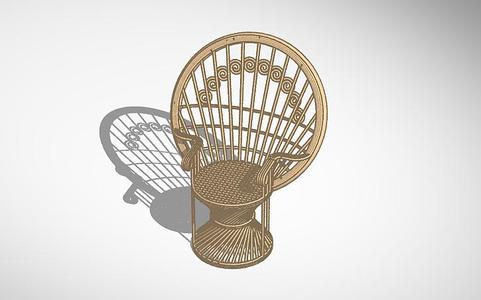 Peacock Chair - Rattan