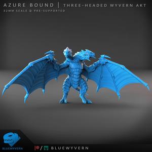 Azure Bound - Three-Headed Wyvern Akt (Early Access Mini)