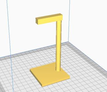 keychain holder stand