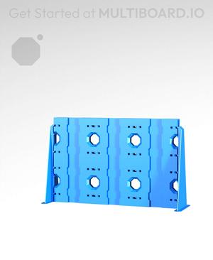 3x2 - 2x Stack - Single-Sided Multipoint Plate