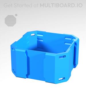 1x1x0.5 - Shell Edge - Multibin Shell Ring