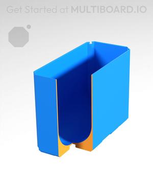 1x2x1.5 - Full Curved Bin - Multibin Insert
