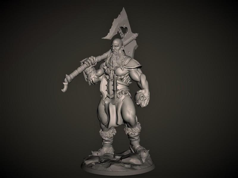 Barbarian Iron Warrior