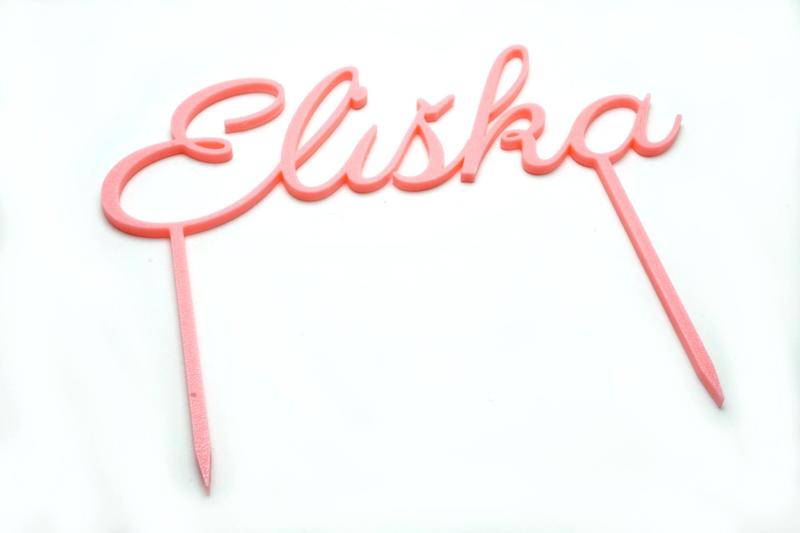 Cake topper 'ELIŠKA'
