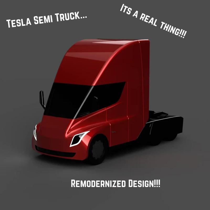 Tesla Semi Truck (ITS A REAL THING!)