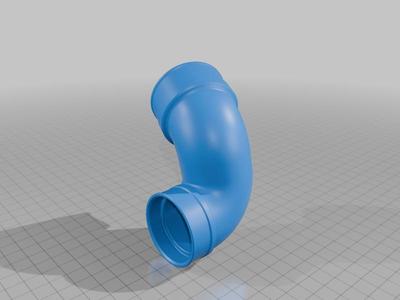 Gilera Runner 125 180 2 Stroke airbox elbow