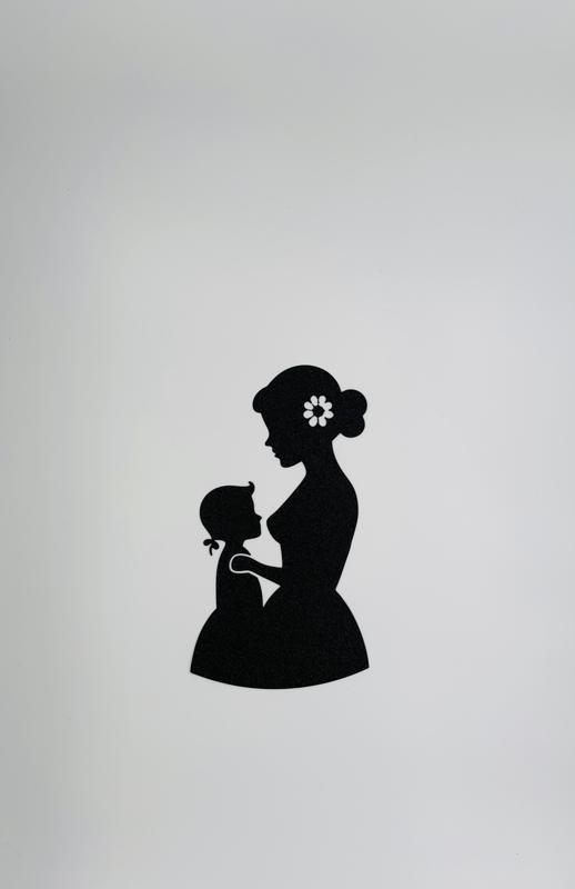 Happy mother - wall art