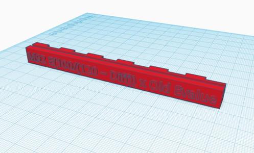 EStepper Calibration Block (120mm)