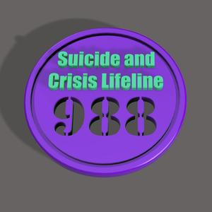 988 Suicide and Crisis Lifeline Coin