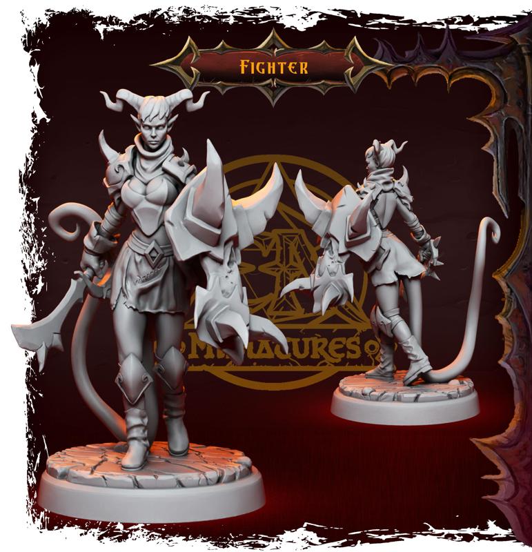 Ceresi Helltooth - Infernal Fighter - Female