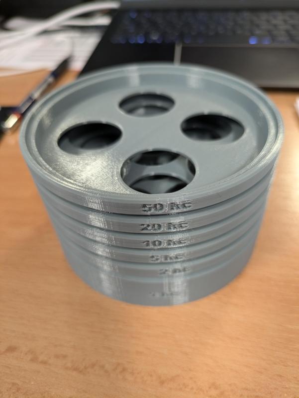 Třídička mincí CZK