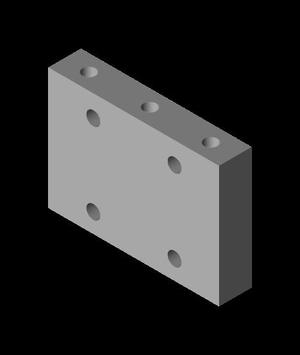 HMG7 Box Linear Rail X Carriage Top.stl