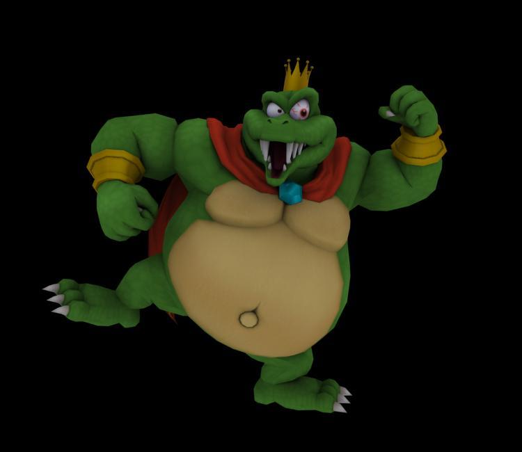 King K. Rool Trophy from Super Smash Bros