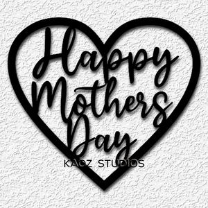 mothers day wall art heart wall decor holiday decoration for mom