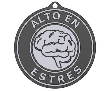 LLAVERO DE ALTO EN ESTRES