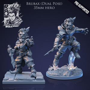 Brubax the Sorcerer - Idle and Action Pose