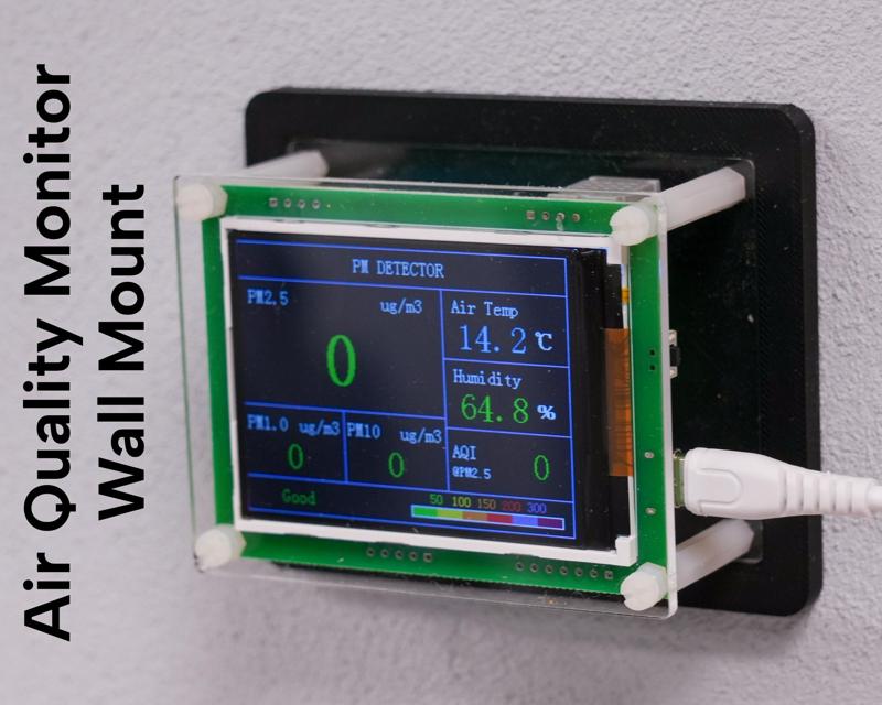 Air Quality Monitor Wall Mount / Backplate