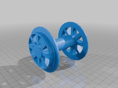oo scale wheel set 