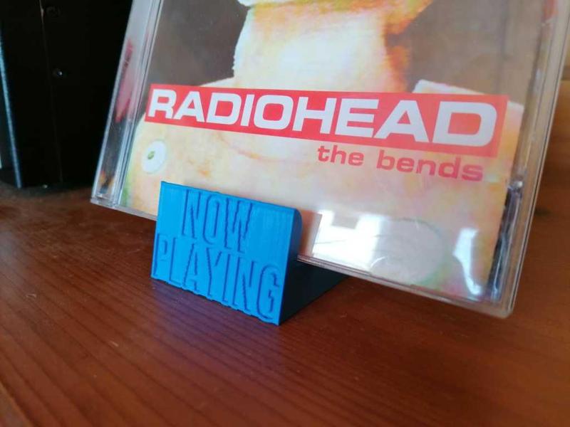 CD 'Now Playing' Stand