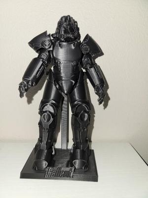 Stand for AdekVatt22's T51 Power Armor action figure